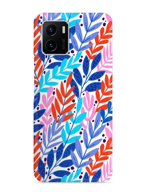 Bright Floral Tropical Snap Case for Vivo Y15C Zapvi