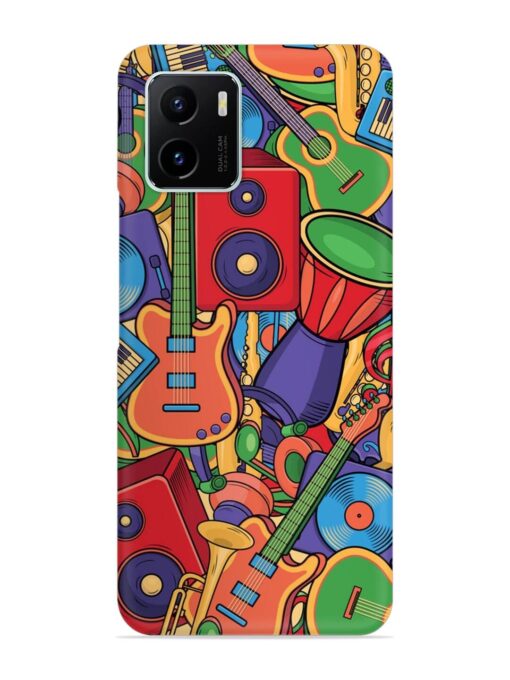 Colorful Music Art Snap Case for Vivo Y15C Zapvi