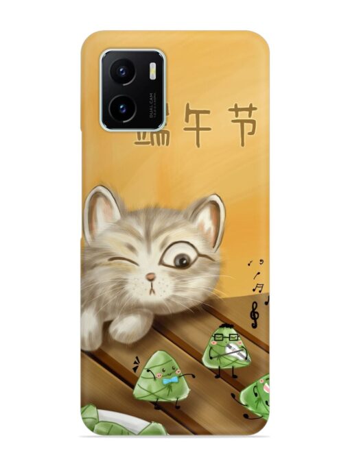 Cat Scorpion Dancing Snap Case for Vivo Y15C