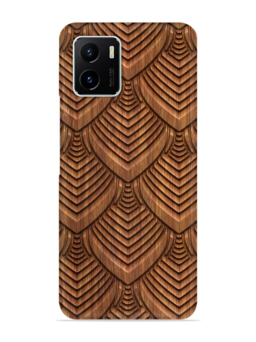 Carved Pattern On Snap Case for Vivo Y15S Zapvi