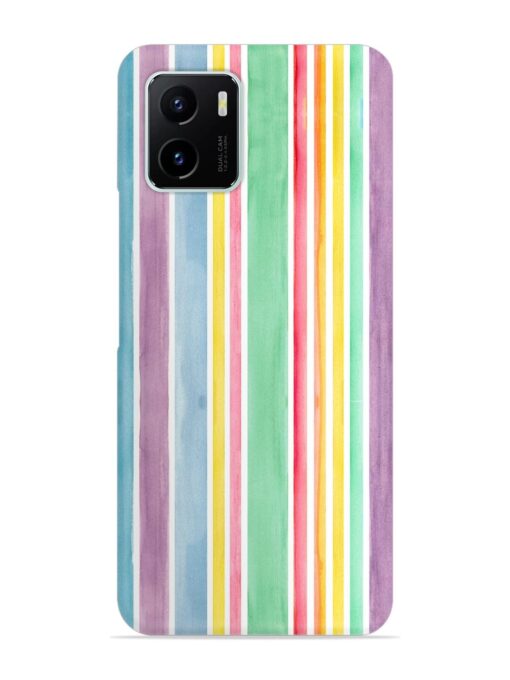 Hand Drawn Watercolor Snap Case for Vivo Y15S Zapvi