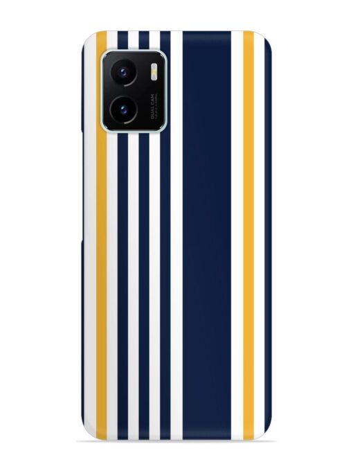 Seamless Stripe Pattern Snap Case for Vivo Y15S