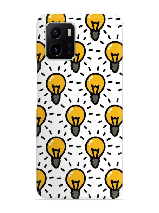 Light Bulb Seamless Snap Case for Vivo Y15S Zapvi