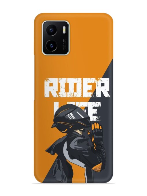 Rider Life Snap Case for Vivo Y15S Zapvi