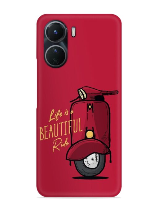 Life Is Beautiful Rides Snap Case for Vivo Y16 Zapvi