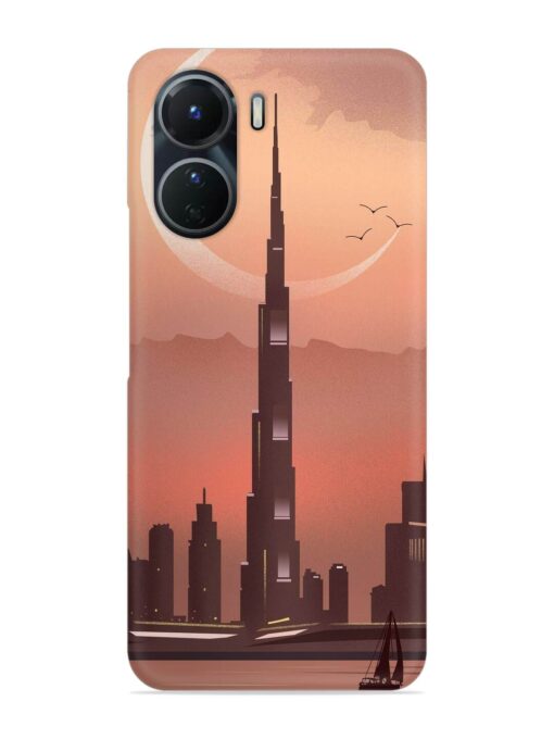 Landmark Burj Khalifa Snap Case for Vivo Y16 Zapvi