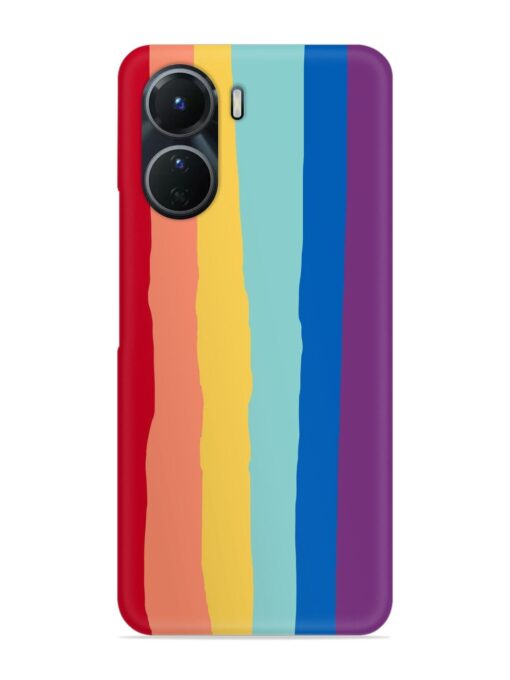 Rainbow Genuine Liquid Snap Case for Vivo Y16