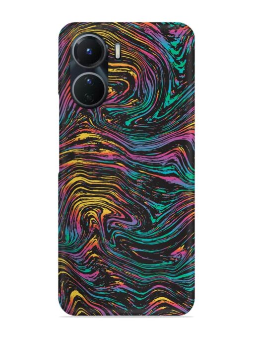 Abstract Liquid Colors Snap Case for Vivo Y16 Zapvi