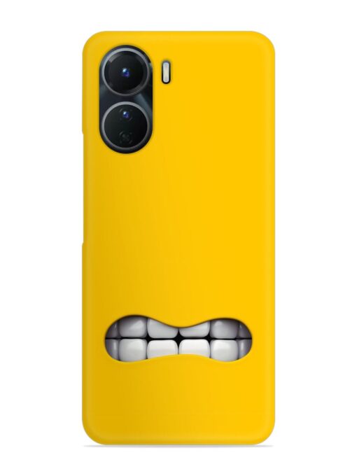 Mouth Character On Snap Case for Vivo Y16 Zapvi