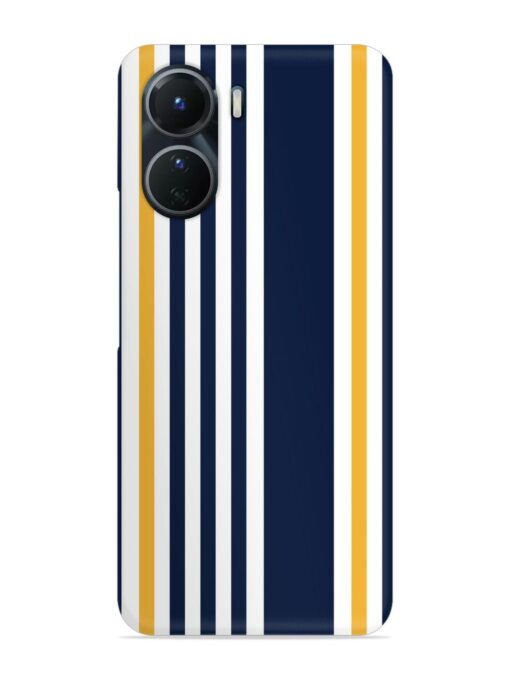 Seamless Stripe Pattern Snap Case for Vivo Y16