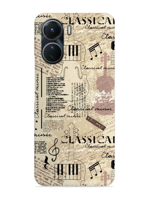 Classical Music Lpattern Snap Case for Vivo Y16 Zapvi