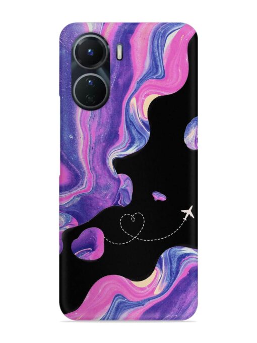 Glitter Art Snap Case for Vivo Y16 Zapvi