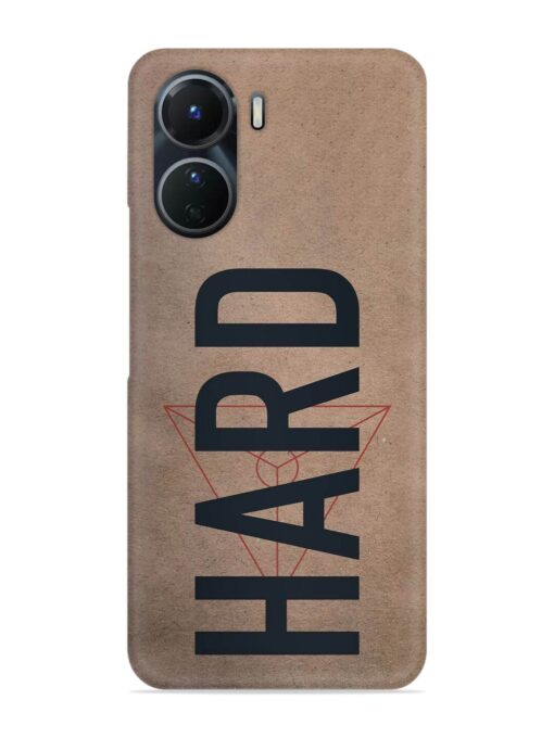 Hard Typo Snap Case for Vivo Y16 Zapvi