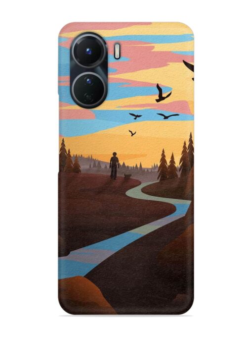 Natural Landscape Art Snap Case for Vivo Y16 Zapvi