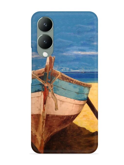 Canvas Painting Snap Case for Vivo Y17S