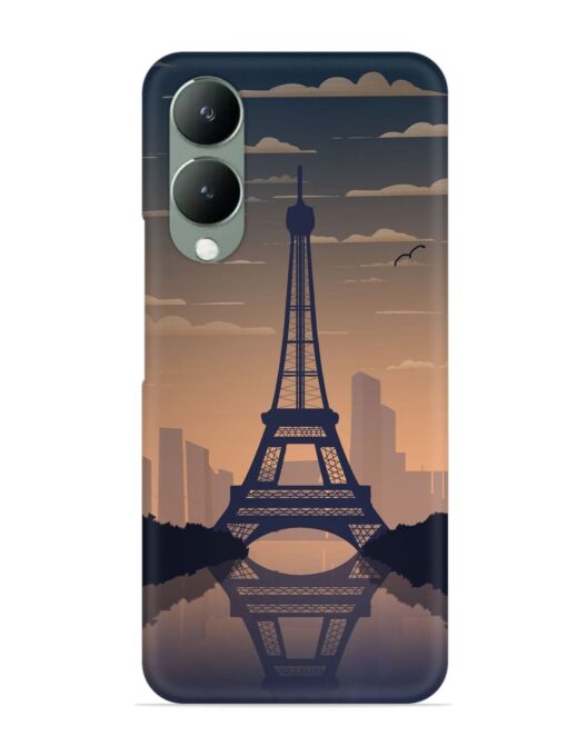 France Paris Eiffel Tower Gradient Snap Case for Vivo Y17S Zapvi