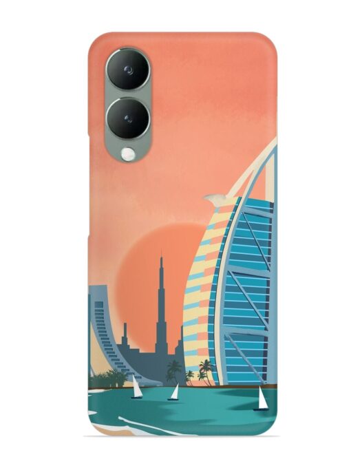 Dubai Architectural Scenery Snap Case for Vivo Y17S