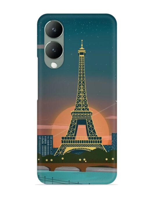 Scenery Architecture France Paris Snap Case for Vivo Y17S