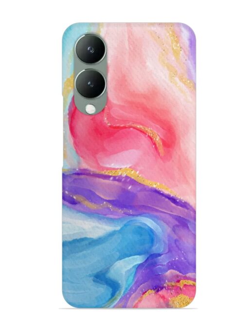 Watercolor Gradient Snap Case for Vivo Y17S