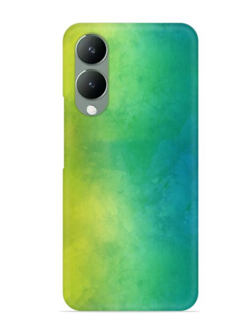 Yellow Green Gradient Snap Case for Vivo Y17S