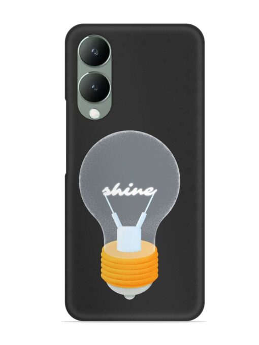 Bulb Background Snap Case for Vivo Y17S