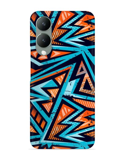 Abstract Seamless Grunge Snap Case for Vivo Y17S Zapvi