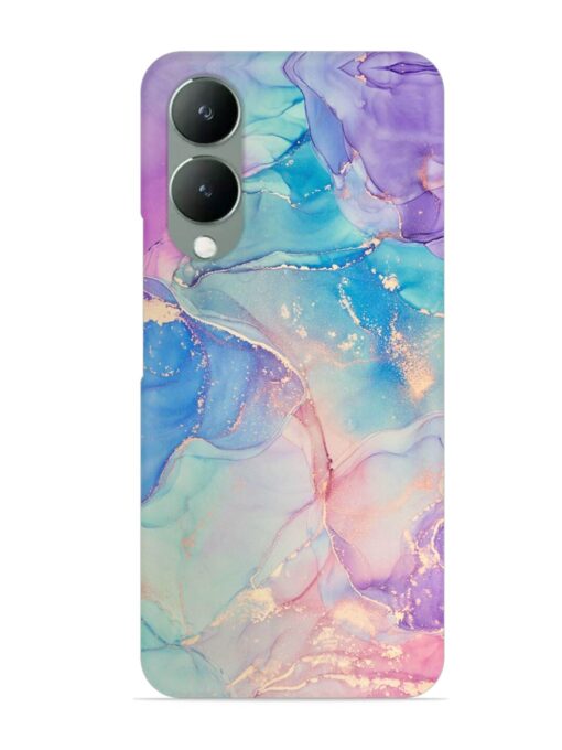 Alcohol Ink Colors Snap Case for Vivo Y17S