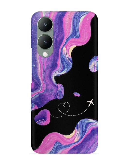 Glitter Art Snap Case for Vivo Y17S