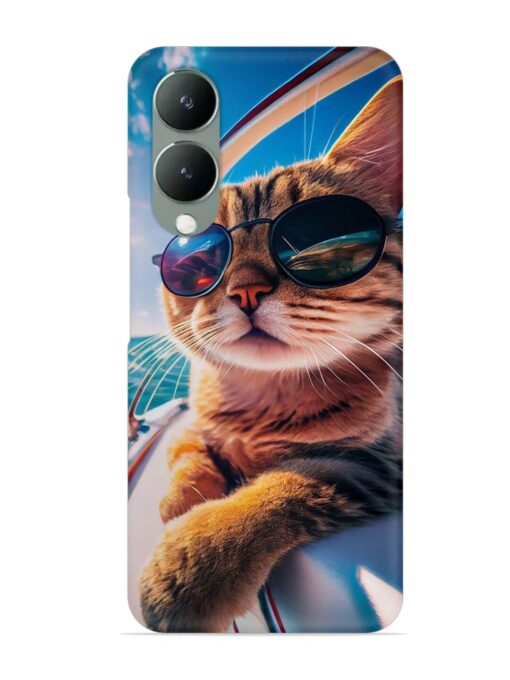 Cat In Style Snap Case for Vivo Y17S