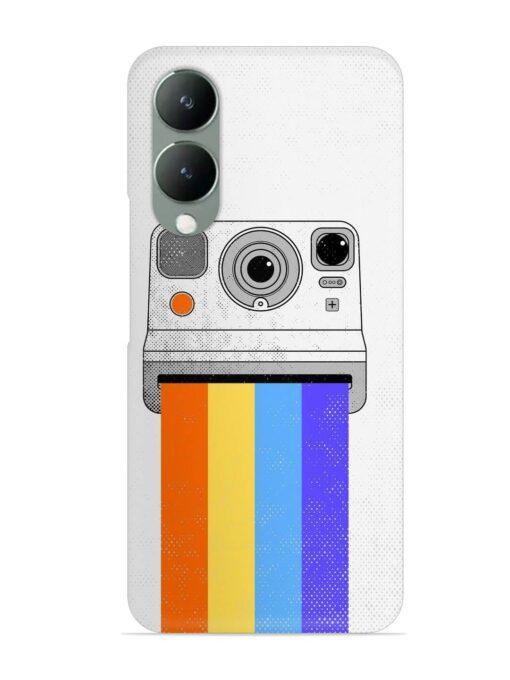 Retro Camera Art Snap Case for Vivo Y17S