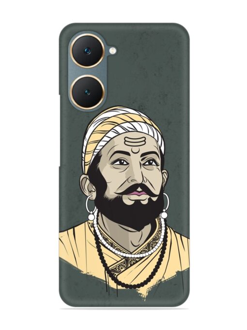 Shivaji Maharaj Vector Art Snap Case for Vivo Y18 Zapvi