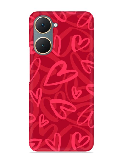 Seamless Romantic Pattern Snap Case for Vivo Y18 Zapvi