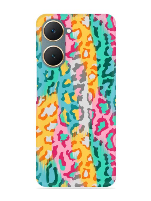 Seamless Vector Colorful Snap Case for Vivo Y18 Zapvi