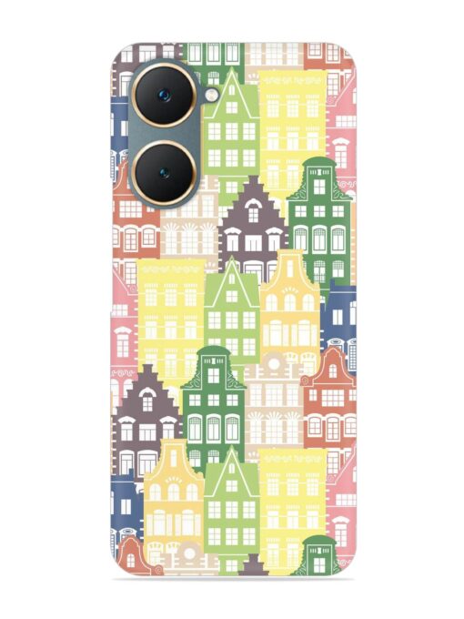 Seamless Shapes Pattern Snap Case for Vivo Y18