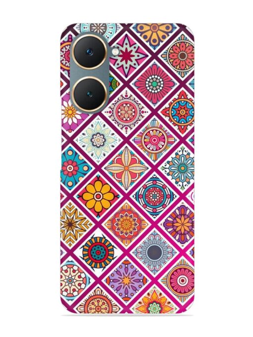 Seamless Tile Pattern Snap Case for Vivo Y18 Zapvi