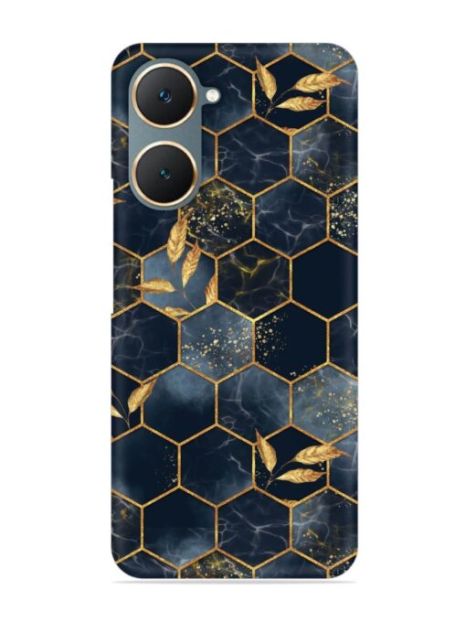 Marble Hexagon Seamless Snap Case for Vivo Y18E Zapvi