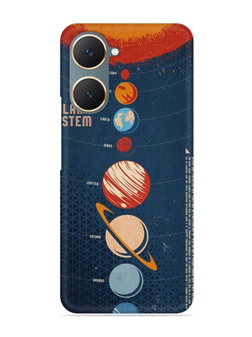 Solar System Vector Snap Case for Vivo Y18E Zapvi