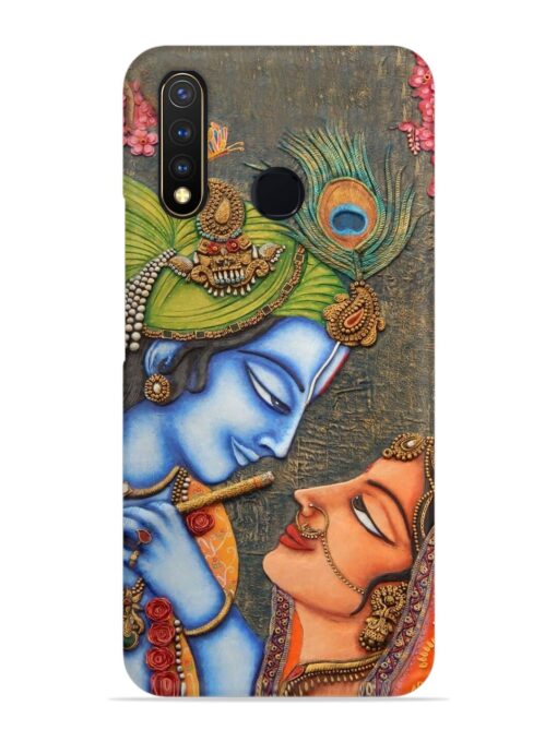 Lord Radha Krishna Flute Art Snap Case for Vivo Y19 Zapvi