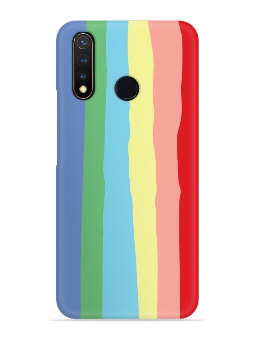 Rainbow Premium Shade Snap Case for Vivo Y19 Zapvi