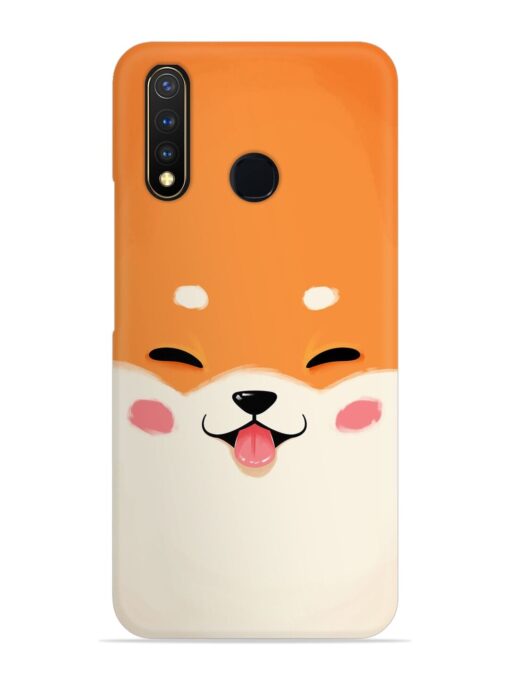 Happy Cat Art Snap Case for Vivo Y19 Zapvi