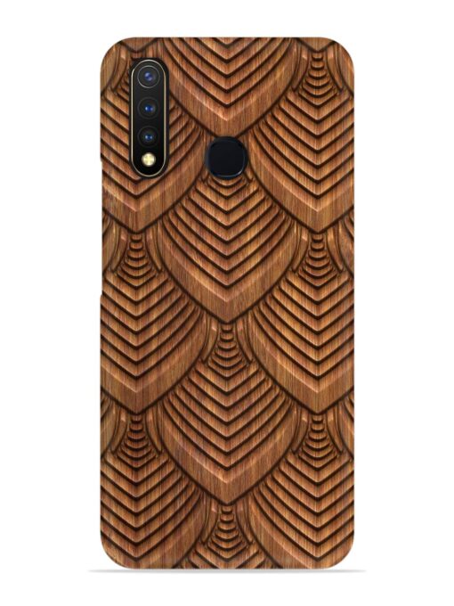 Carved Pattern On Snap Case for Vivo Y19 Zapvi