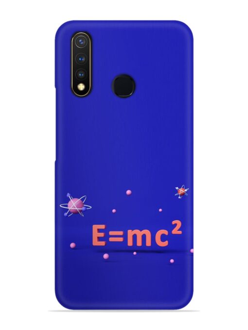 Formula Relativity Equation Snap Case for Vivo Y19 Zapvi