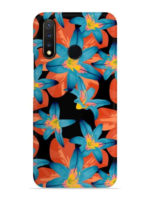 Philippine Flowers Seamless Snap Case for Vivo Y19 Zapvi