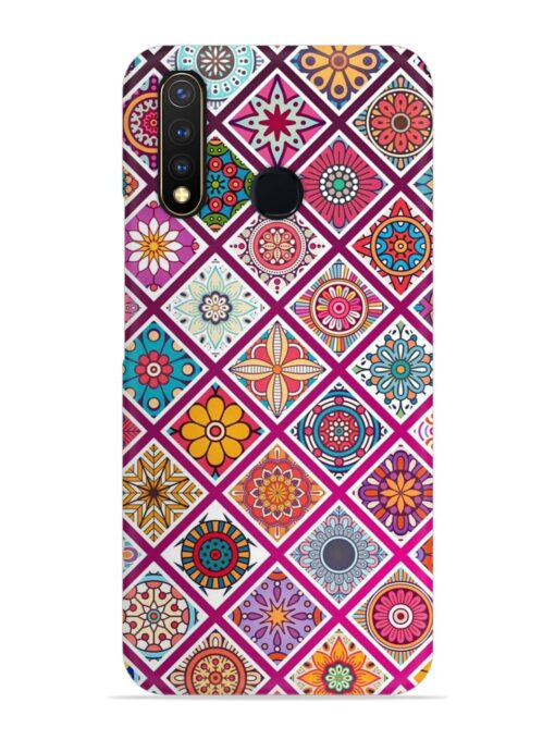 Seamless Tile Pattern Snap Case for Vivo Y19 Zapvi