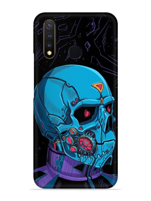 Skull Robo Vector Snap Case for Vivo Y19 Zapvi