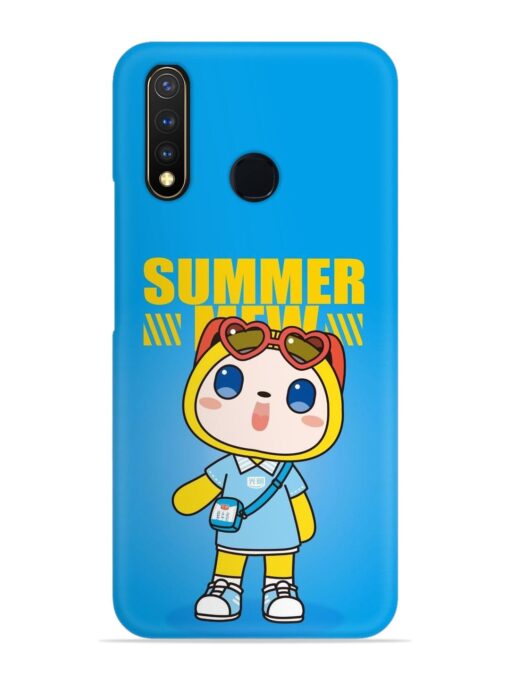 Summer Mew Cartoon Snap Case for Vivo Y19 Zapvi