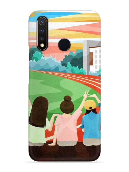 School Playground Snap Case for Vivo Y19 Zapvi