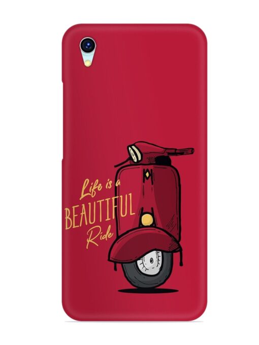 Life Is Beautiful Rides Snap Case for Vivo Y1S Zapvi