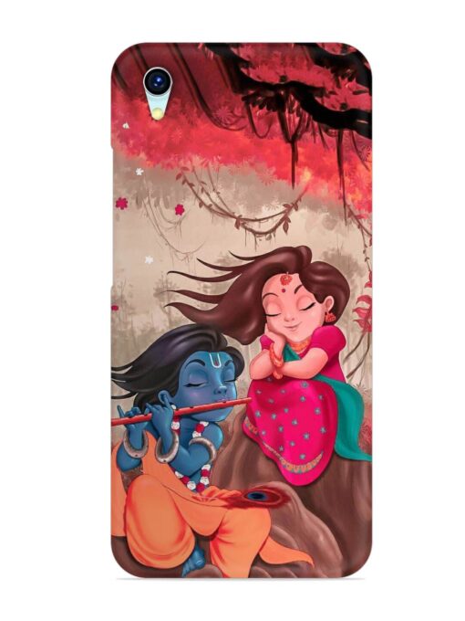 Radhe Krishna Water Art Snap Case for Vivo Y1S Zapvi