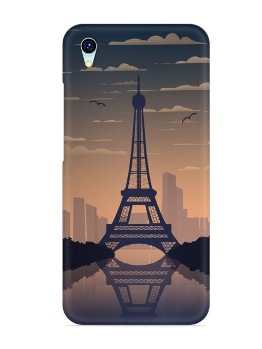 France Paris Eiffel Tower Gradient Snap Case for Vivo Y1S Zapvi